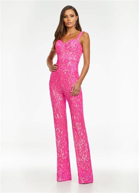 pink glitter jumpsuit
